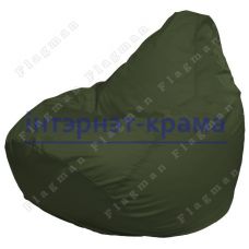 Кресло мешок Груша Г2.2-04 Темно-оливковый